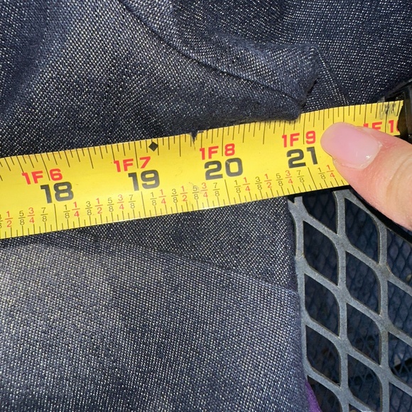 Sag Harbor Stretch Denim Blazer 12  Petite - Picture 9 of 9